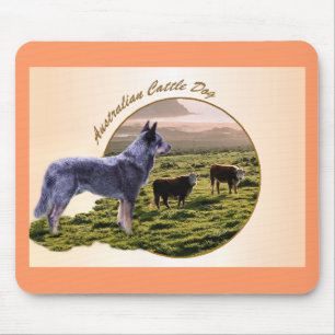 Australian Cattle Dog Art Mouse Mat