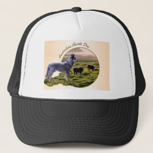 Australian Cattle Dog Art Trucker Hat