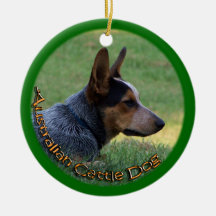 AUSTRALIAN CATTLE DOG - BLUE HEELER - ORNAMENT