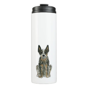 Australian Cattle Dog Blue Heeler Thermal Tumbler