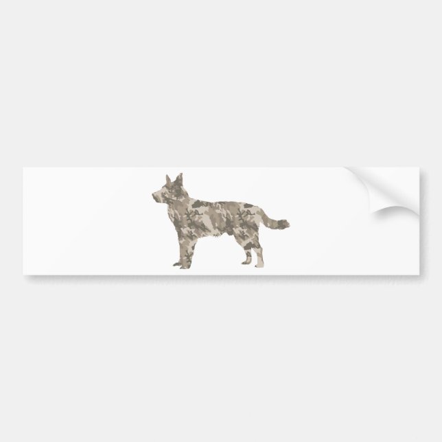 Australian Cattle Dog Bumper Sticker (Front)