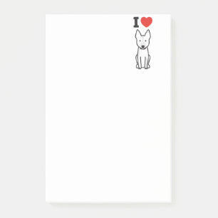 Australian Cattle Dog Cartoon Post-it Notes