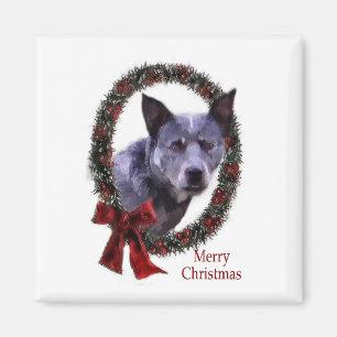 Australian Cattle Dog Christmas Gifts Magnet