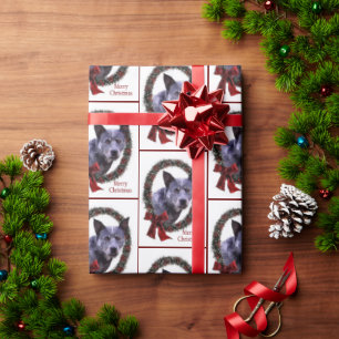 Australian Cattle Dog Christmas Holiday Wrapping Paper