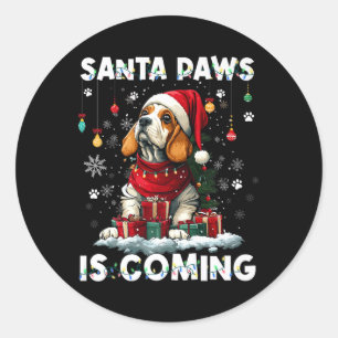 Australian Cattle Dog Christmas Tree Decorations D Classic Round Sticker