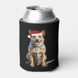 Australian Cattle Dog Christmas Tree Dog Puppy Wat Can Cooler