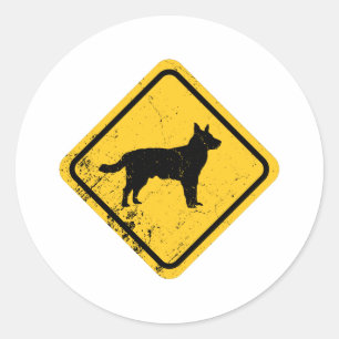Australian Cattle Dog Classic Round Sticker