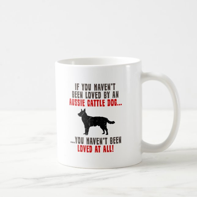 Australian Cattle Dog Coffee Mug (Right)