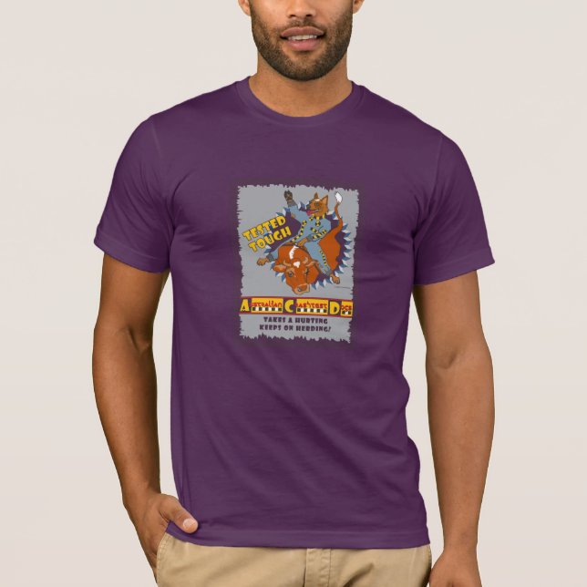 Australian Cattle Dog - Crash Test Dummies T-Shirt (Front)