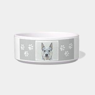 Australian Cattle Dog - Cute Original Dog Art Bowl
