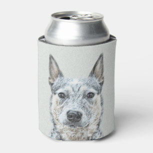 Australian Cattle Dog - Cute Original Dog Art Can Cooler