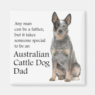 Australian Cattle Dog Dad Magnet