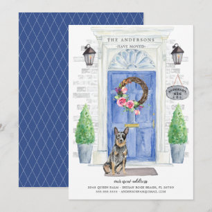Australian Cattle Dog Door Moving Announcement