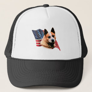 Australian Cattle Dog Flag Trucker Hat