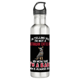 Australian Cattle Dog Funny Quote 710 Ml Water Bottle