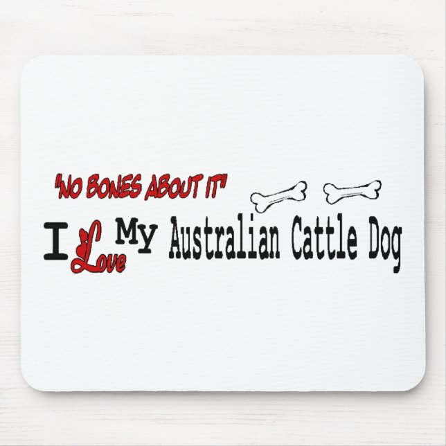 Australian Cattle Dog Gifts Mouse Mat (Front)