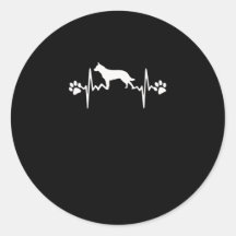 Australian Cattle Dog Heartbeat Love Gift