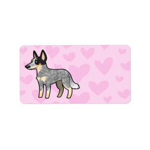 Australian Cattle Dog / Kelpie Love Label