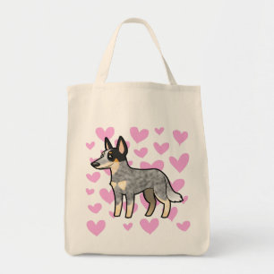 Australian Cattle Dog / Kelpie Love Tote Bag