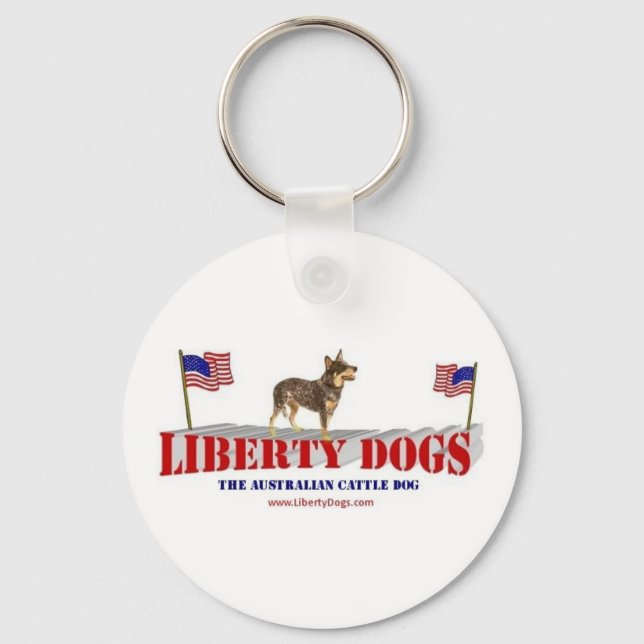Australian Cattle Dog Key Ring (Front)