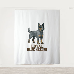 Australian Cattle Dog Loyal Blue Heeler Tapestry
