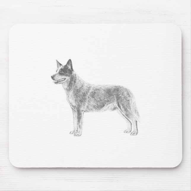 Australian Cattle Dog Mouse Mat (Front)