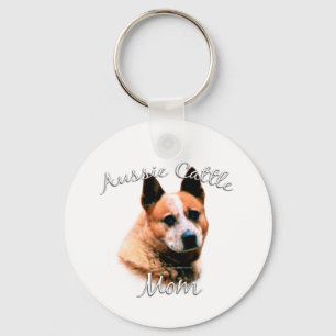 Australian Cattle Dog Mum 2 Key Ring