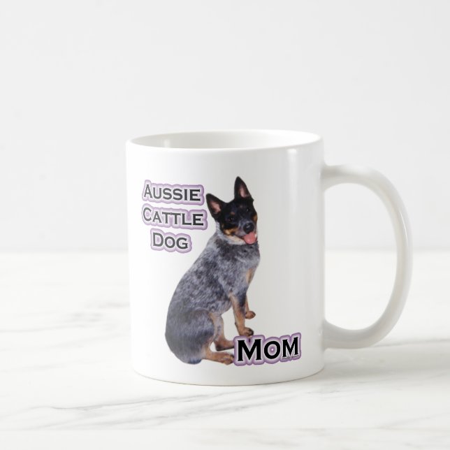 Australian Cattle Dog Mum 4 Coffee Mug (Right)