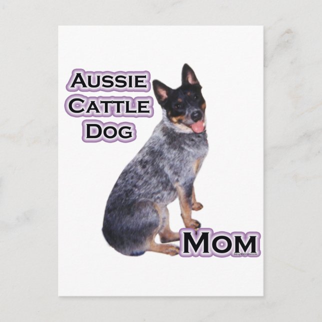 Australian Cattle Dog Mum 4 Postcard (Front)