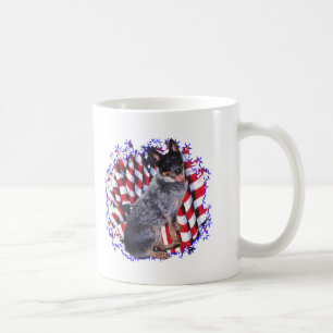 Australian Cattle Dog Patriot Coffee Mug
