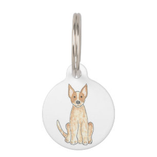 Australian Cattle Dog Red Heeler Pet ID Tag