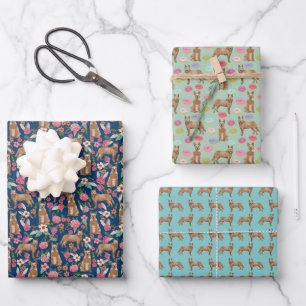 Australian Cattle Dog Red Heeler Wrapping Paper Sheet