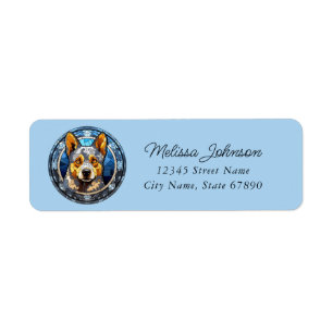 Australian Cattle Dog Return Address Labels