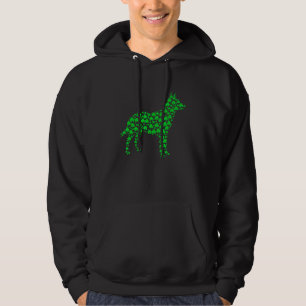 Australian Cattle Dog Shamrock St Patrick S Day Pu Hoodie