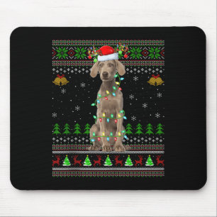 Australian Cattle Dog Ugly Christmas Sweaters Holi Mouse Mat
