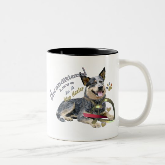 Australian Cattle Dog Unconditional Love Mugs
