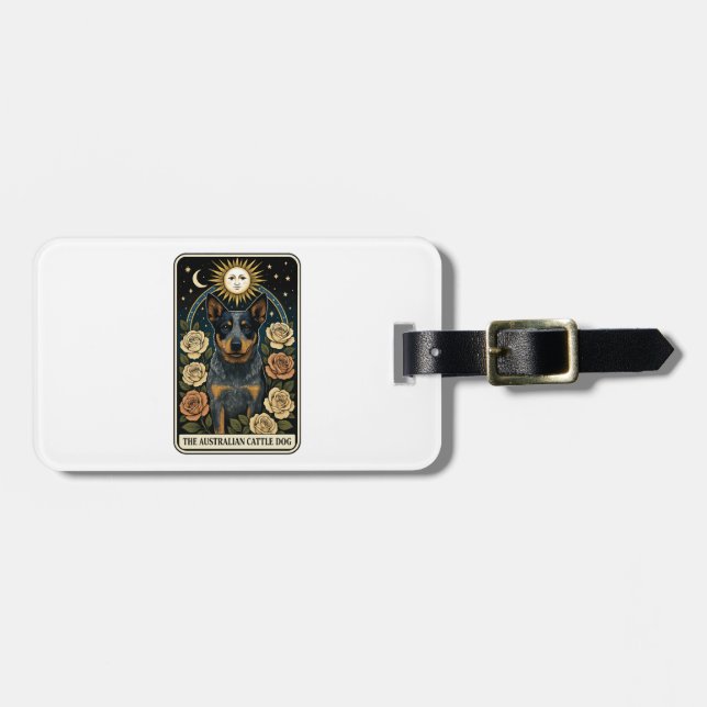 Australian Cattle Luggage Tag (Front Horizontal)