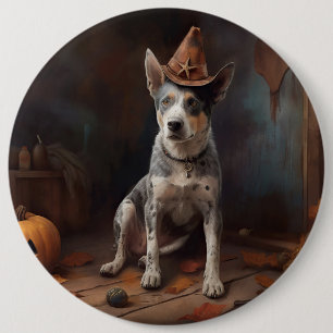 Australian Cattle Pumpkins Halloween Scary 6 Cm Round Badge