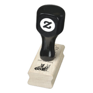 Australian Cattledog Working Cow Dogs Vertical Rubber Stamp