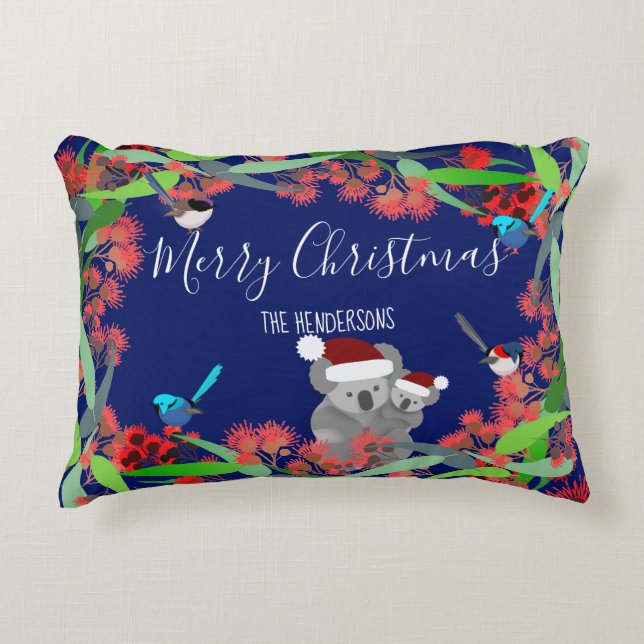 Australian Christmas Decorative Cushion (Front)