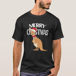 Australian Christmas Kangaroo T-Shirt