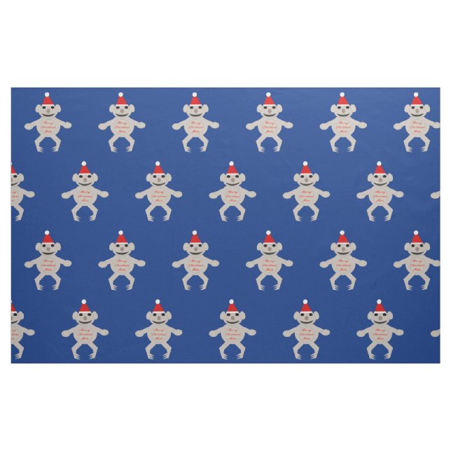 Australian Christmas Koala Bear Craft Fabric (Fat Quarter)