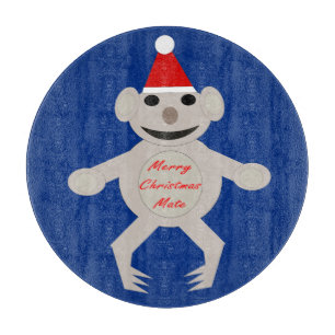 Australian Christmas Koala Bear Cutting Board