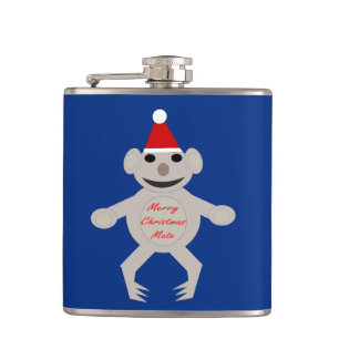 Australian Christmas Koala Bear Flask