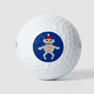 Australian Christmas Koala Bear Golf Ball