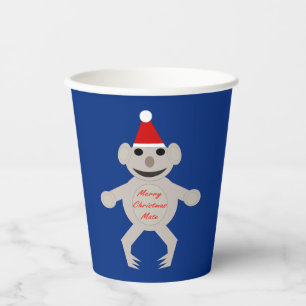 Australian Christmas Koala Bear Paper Cups