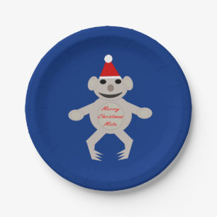 Australian Christmas Koala Bear Paper Party Plates