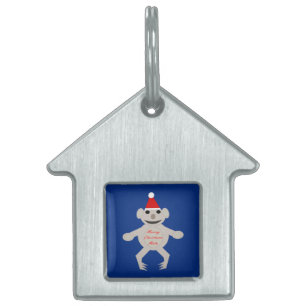 Australian Christmas Koala Bear Pet Tag