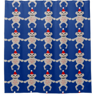Australian Christmas Koala Bear Shower Curtain