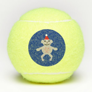 Australian Christmas Koala Bear Tennis Balls